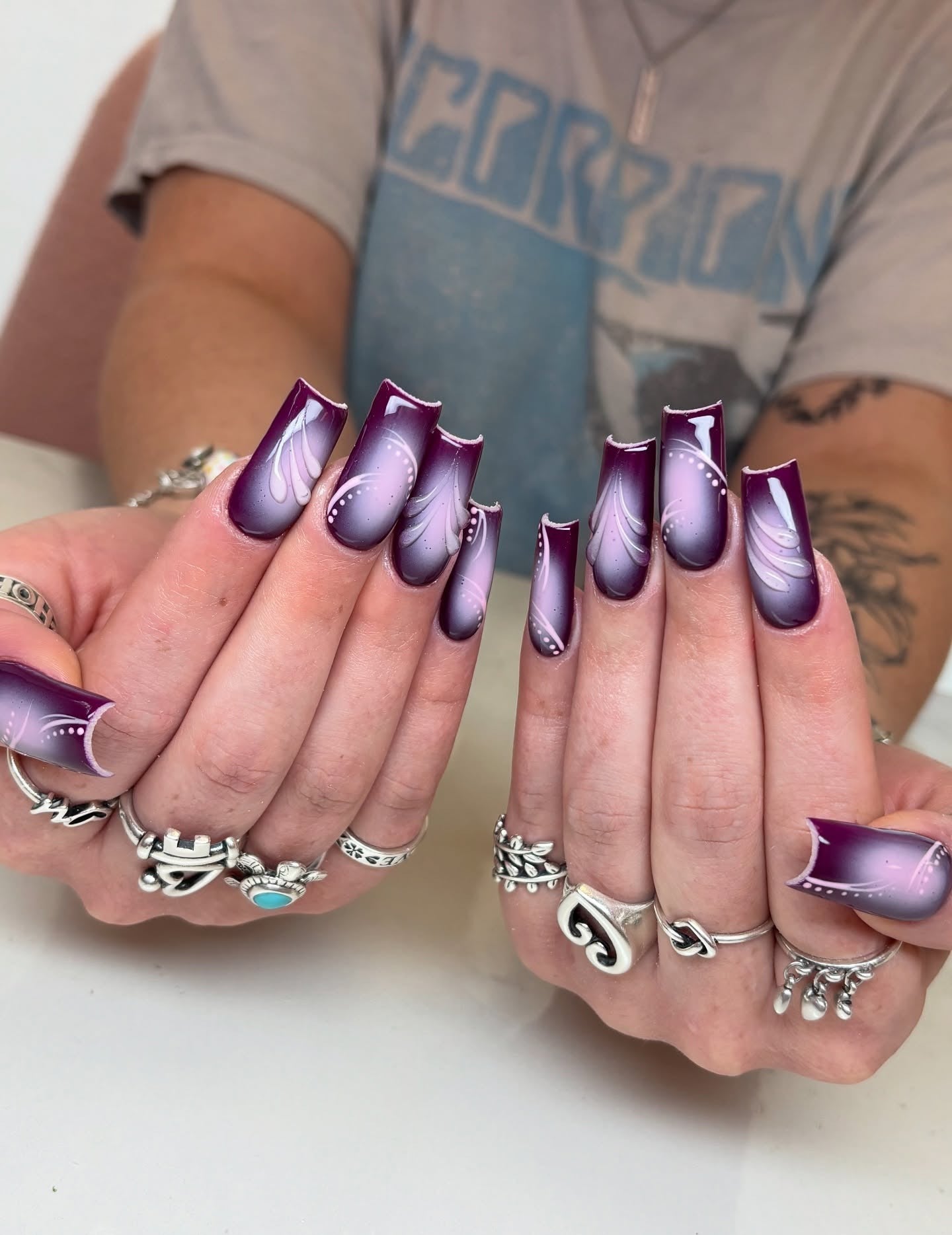 15 Chic 2 Color Nail Ideas