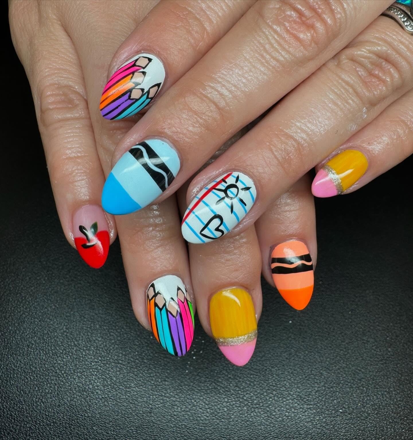 20 Best School Nail Ideas for Cute Campus Style