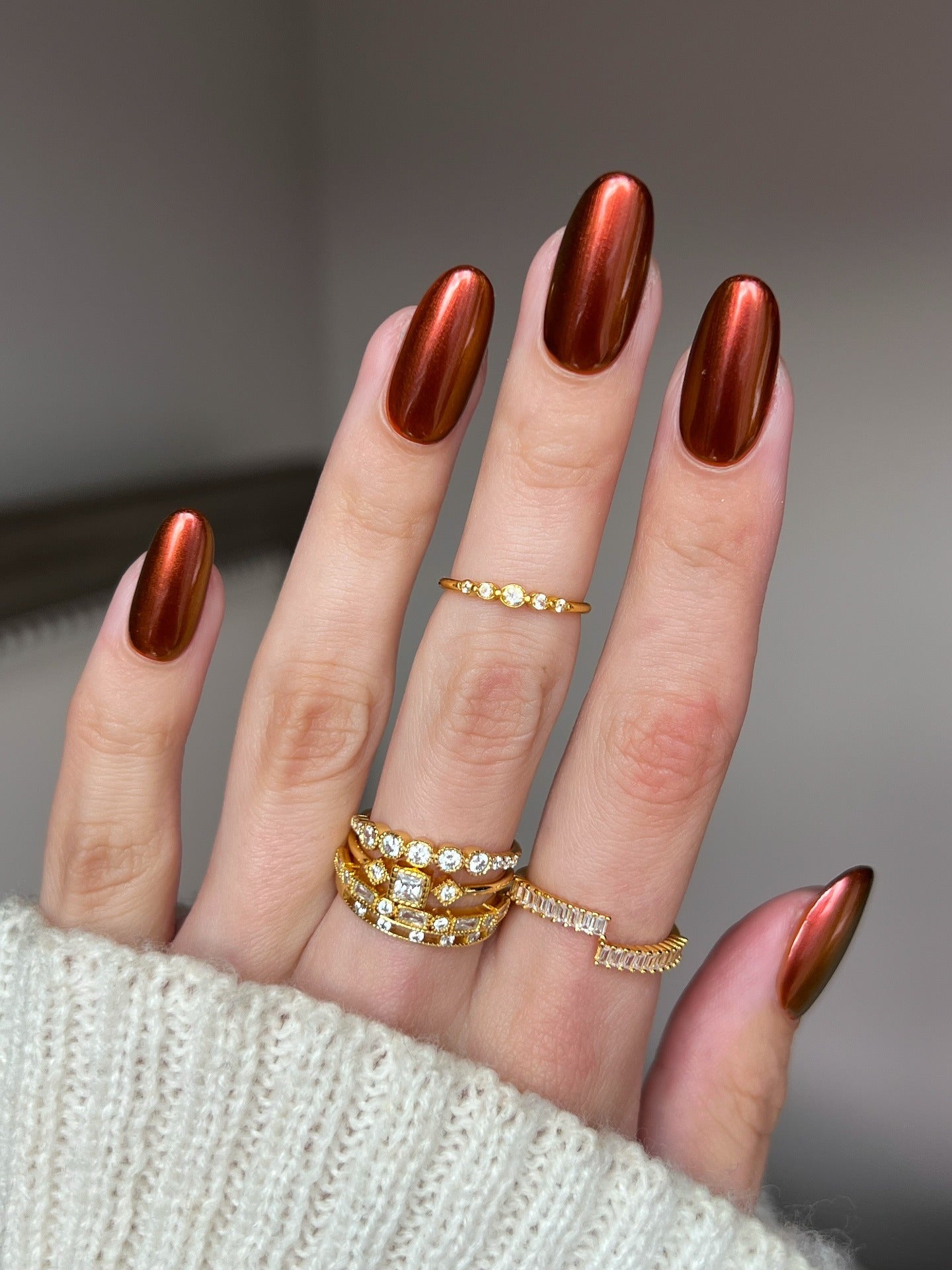 15 Gorgeous Copper Color Nail Ideas
