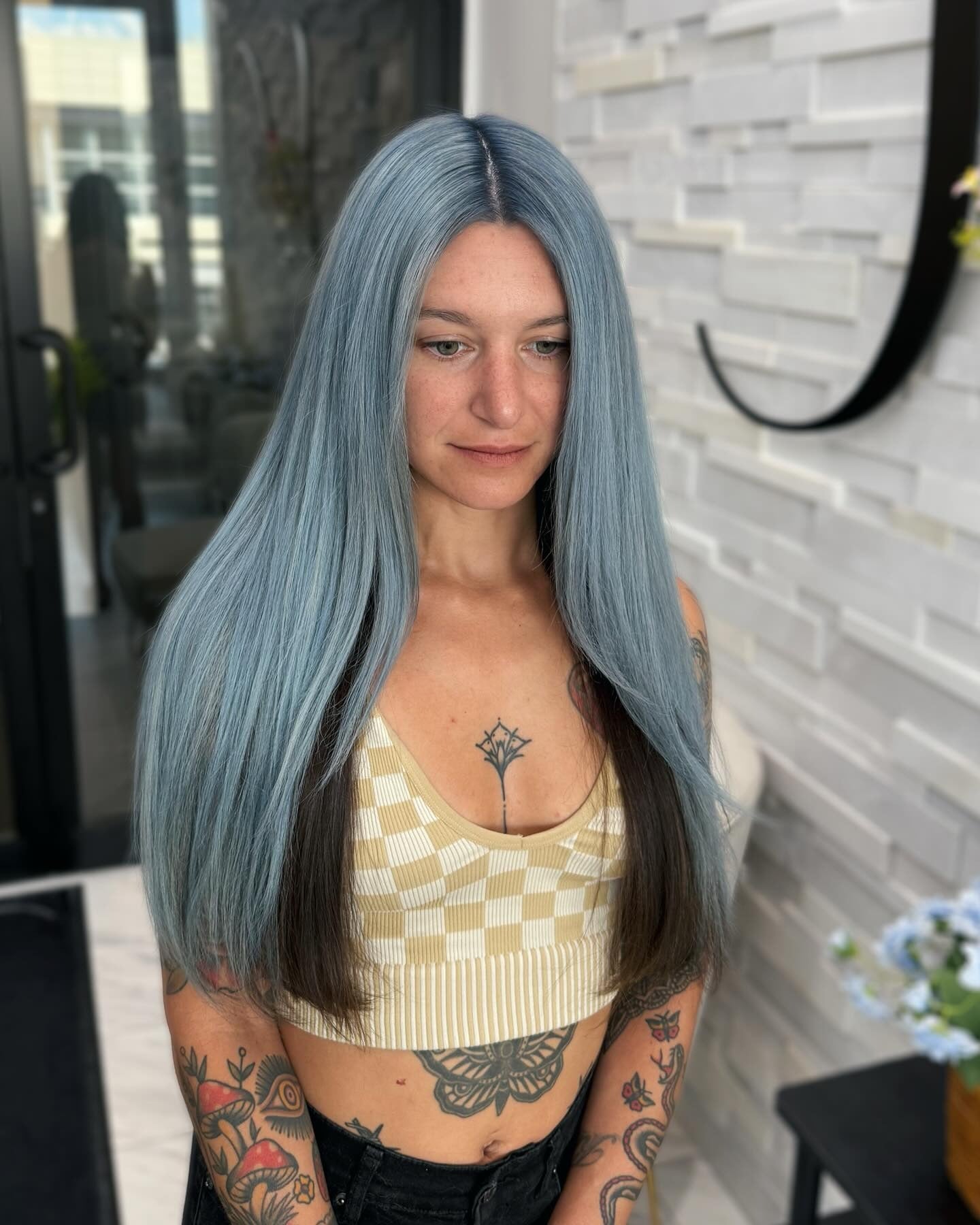 18 Light Blue Hair Color Trends for 2025