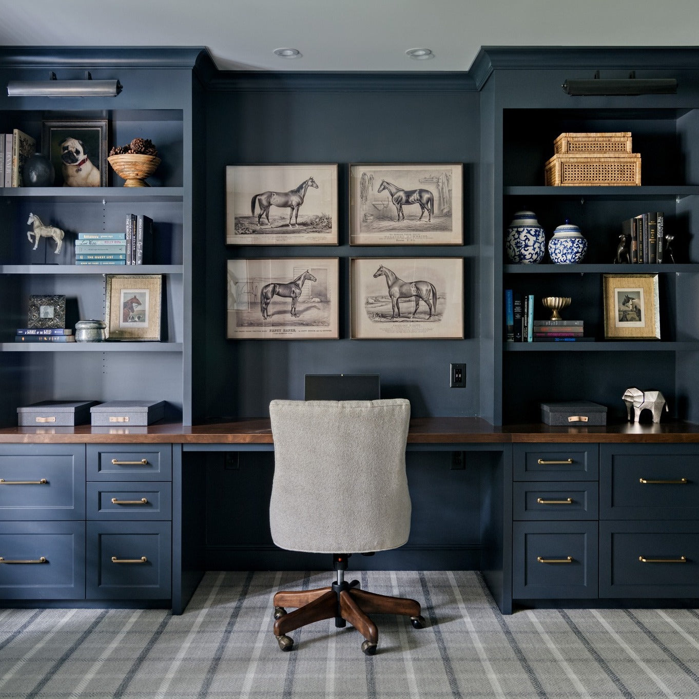 15 Blue Office Ideas You’ll Want Now