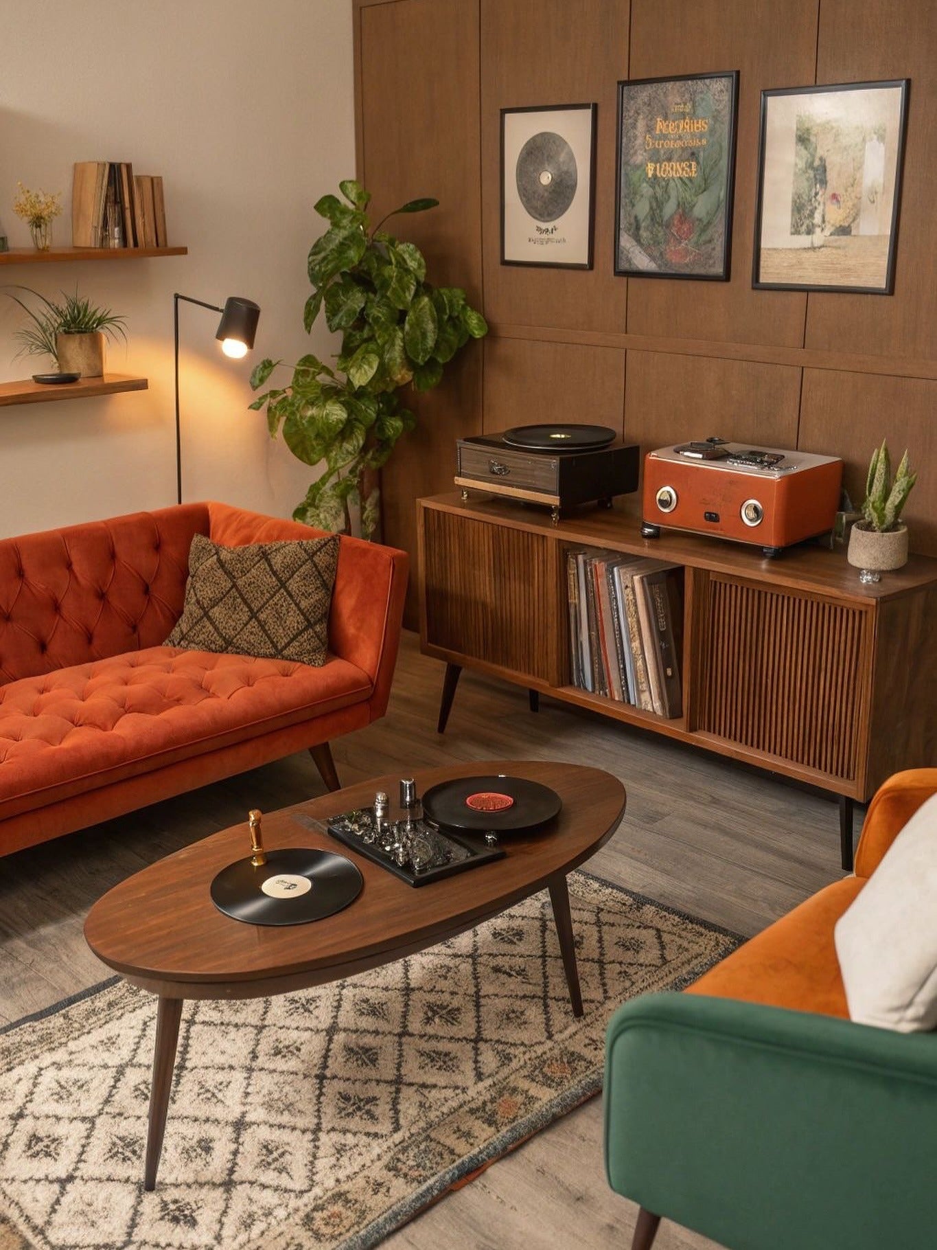15 Retro Living Room Ideas That Feel Timeless