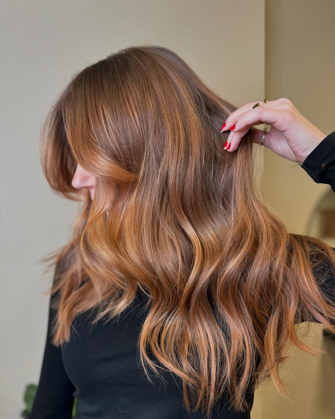 23 Must-See Copper Hair with Highlights Styles