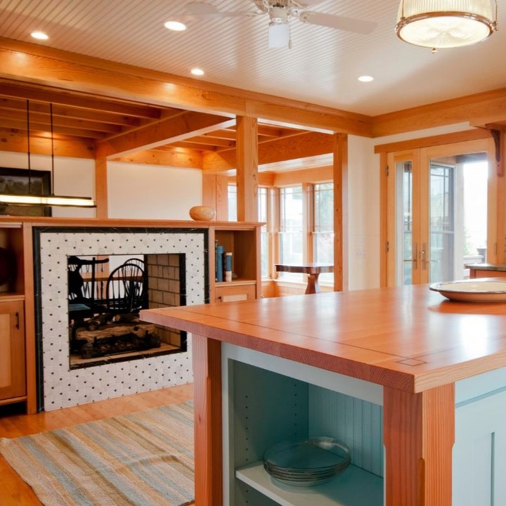 21 Stunning Kitchen Fireplace Ideas That Feel Like Home