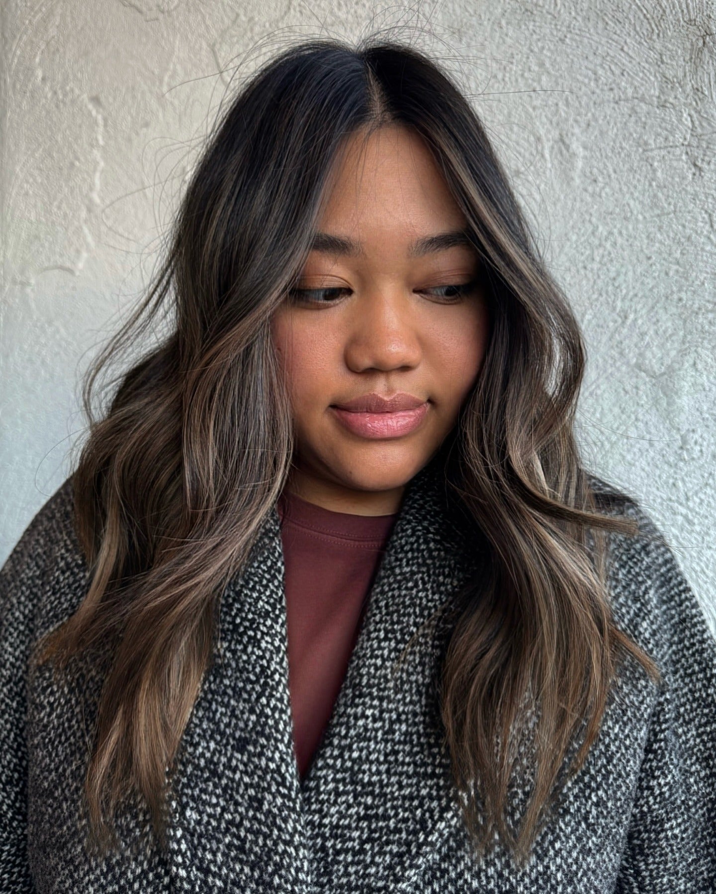 25 Must-Try Dark Brown Hair with Soft Highlights