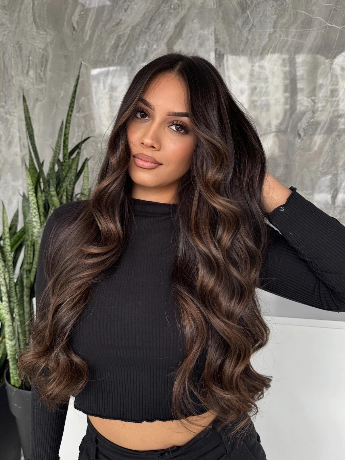 15 Chic Balayage Dark Brown Hair Color Ideas