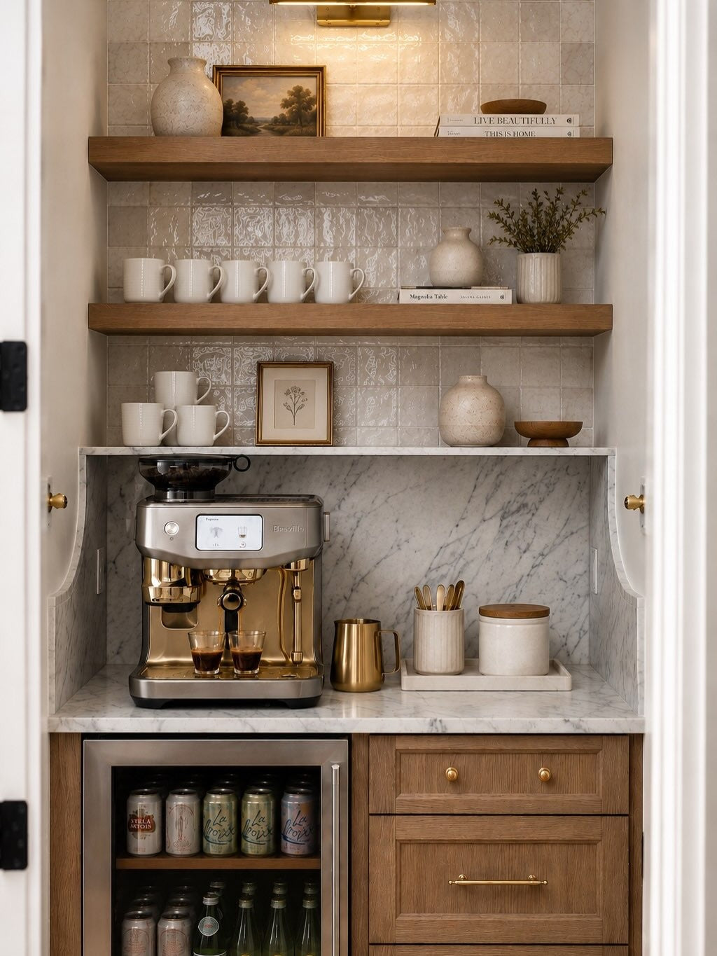15 Coffee Bar Kitchen Ideas To Copy