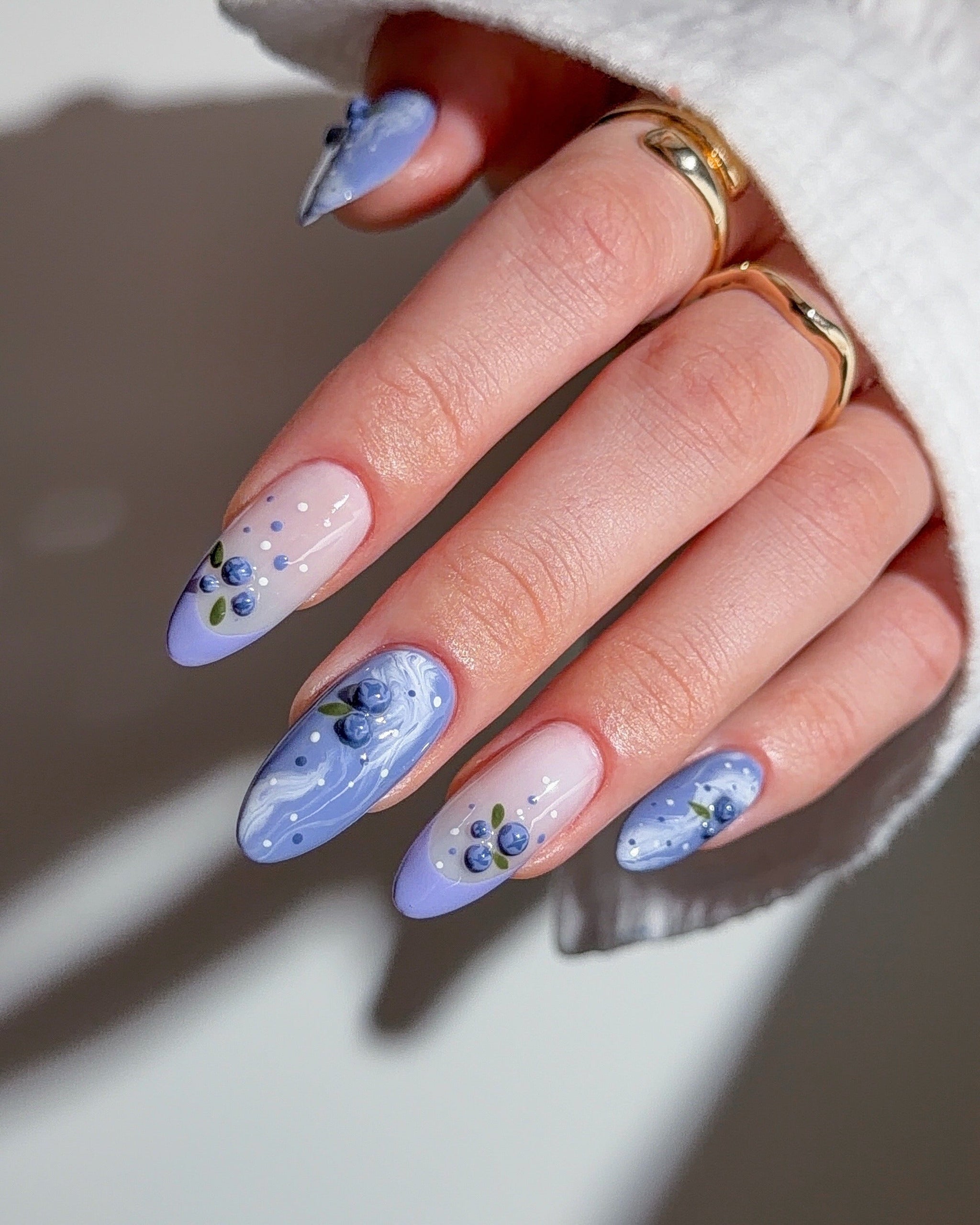 15 Gorgeous Periwinkle Nail Ideas