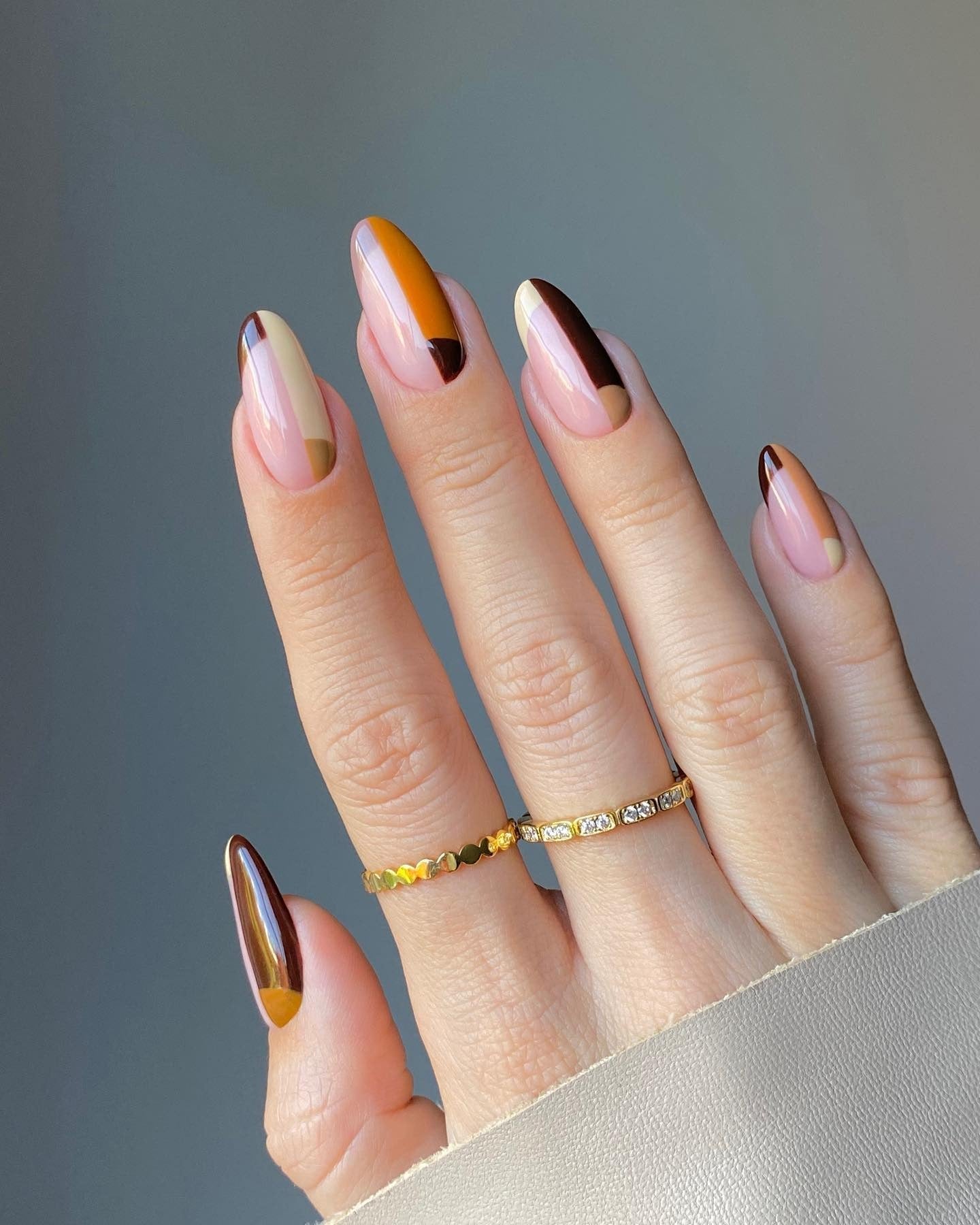 15 Half Nail Ideas For A Fresh Look