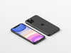 Isometric iPhone 11 Pro Max PSD Mockup