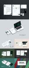 Branding Stationery Mockup PSD Set