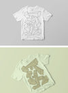 Clean and White T-Shirt (Mockup PSD)
