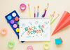 Back To School Artwork On A Notebook Psd