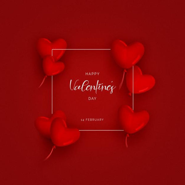 Cute Valentines Day Background With Hearts And Greeting Message Psd ...