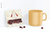 Dried Fruit With Cup Mockup Psd