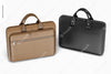 Leather Laptop Bags Mockup, Front View Psd