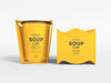 Plastic Soup Cup Packaging Mockup Psd