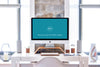 Stylish Workspace With iMac in a Bright Interior