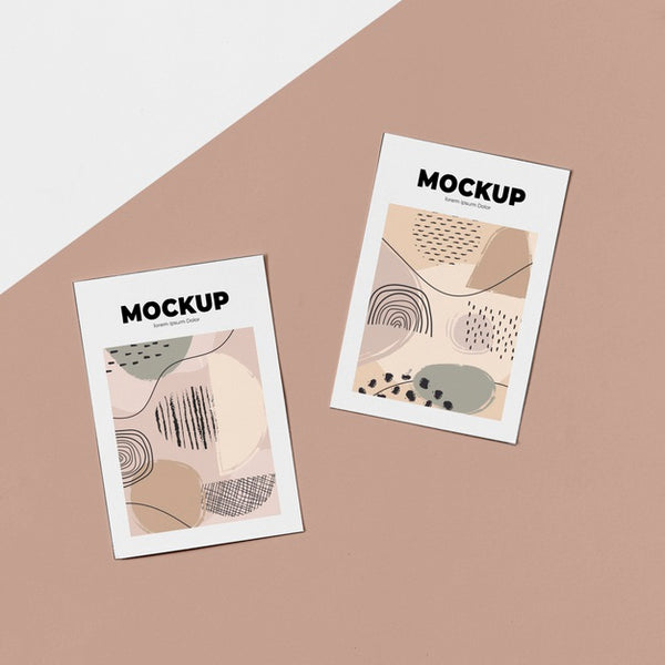 Top View Poster Mockup Psd - Mockup Hunt