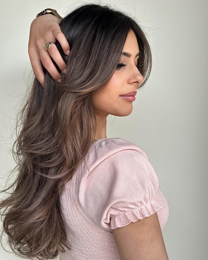 30 Must-Try Balayage Dark Brown Hair Color Styles