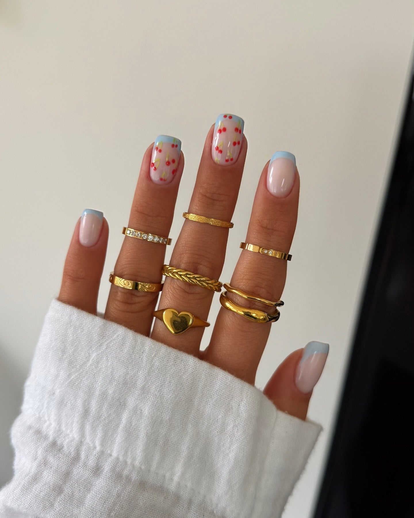 15 Chic Simple Short Square Nail Ideas