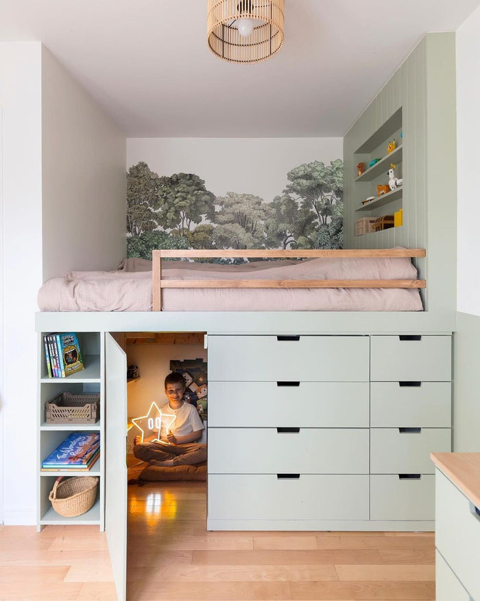 15 Cozy High Bed Bedroom Ideas