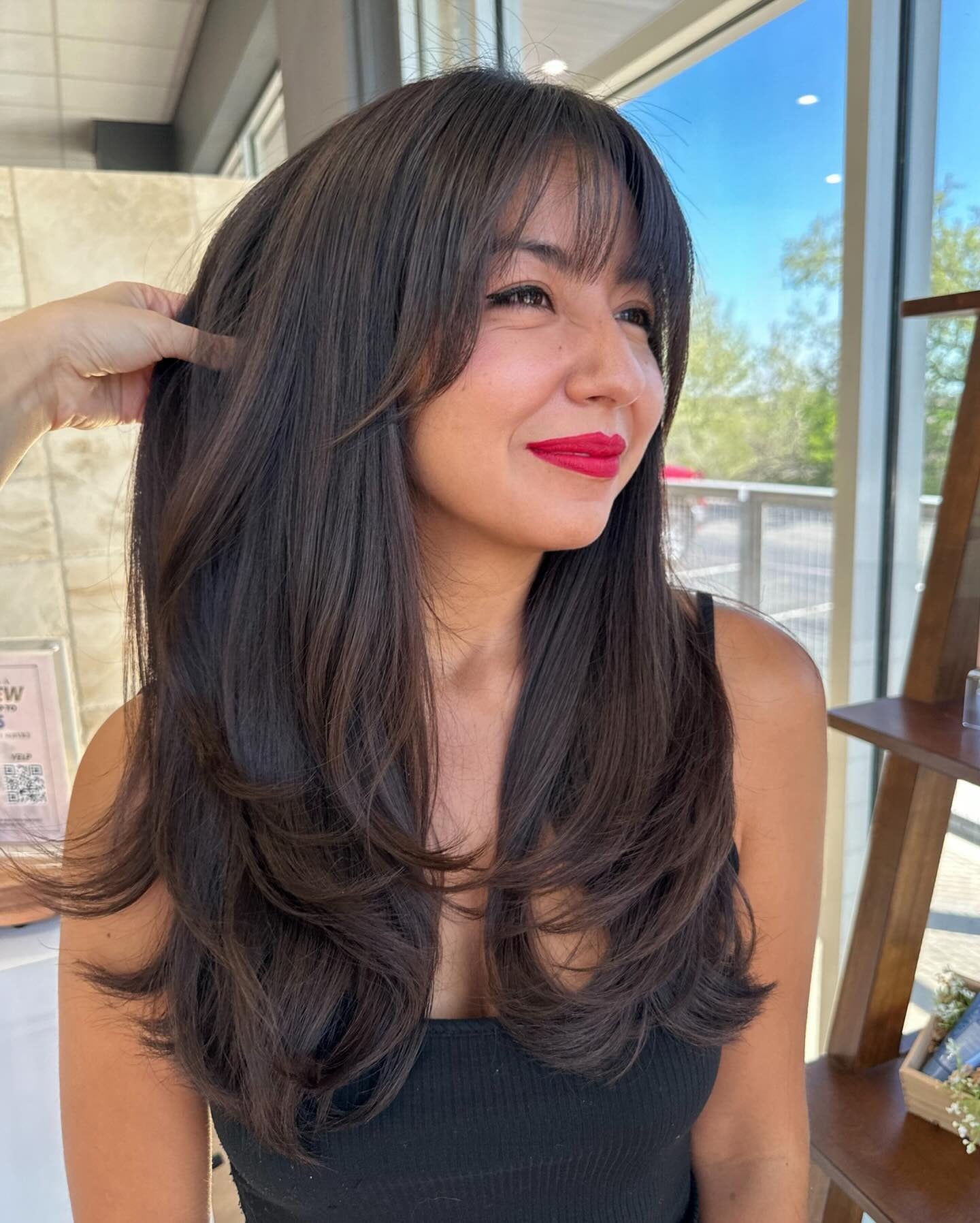 15 Chic Long Layered Hairstyles with Bangs to Refresh Your Look