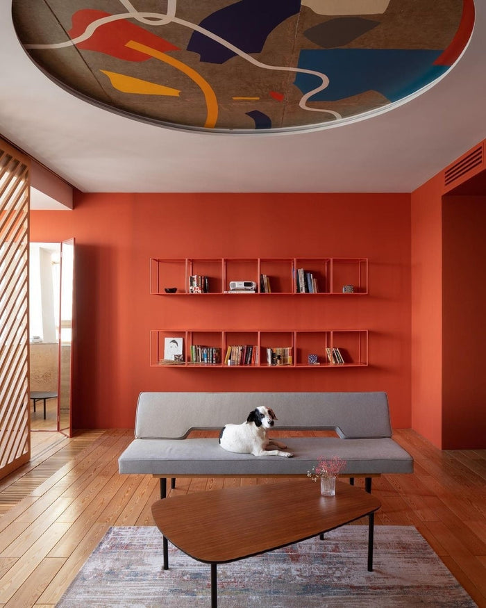 15 Striking Orange And Gray Living Room Ideas for 2025