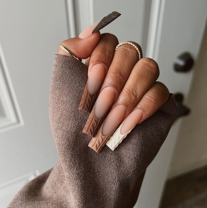 15 Chic Fall Coffin Nail Ideas