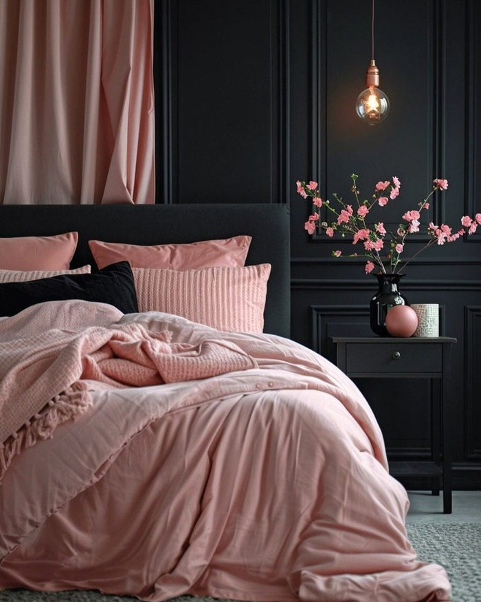 15 Glam Pink And Black Bedroom Ideas You’ll Absolutely Love