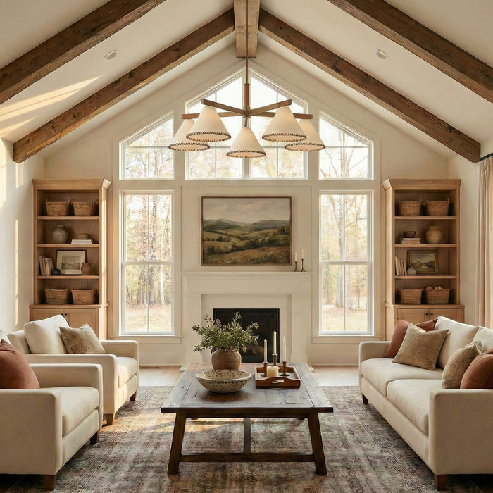 15 Chic Living Room Lighting Ideas