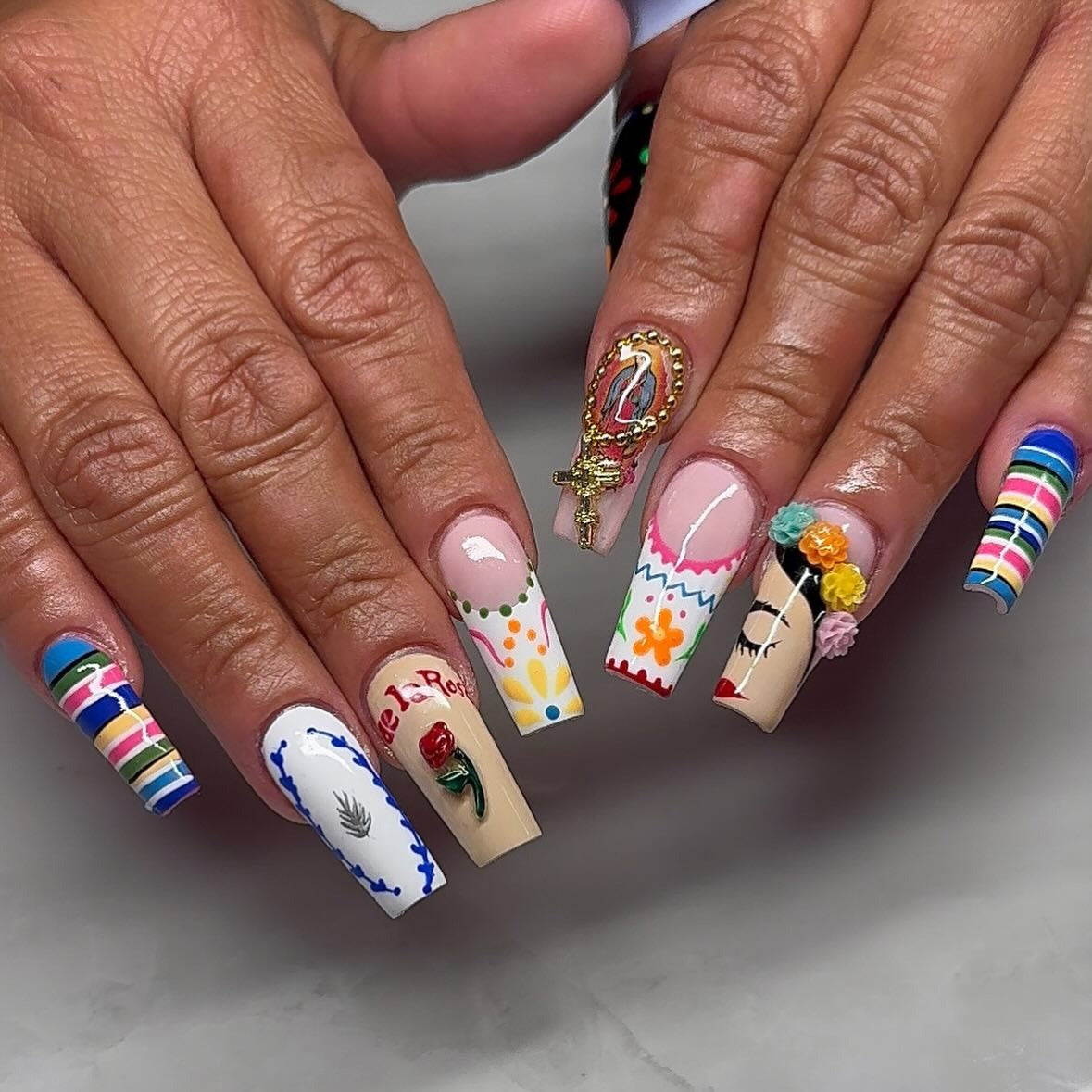 15 Trendy Mexican Nail Ideas to Try