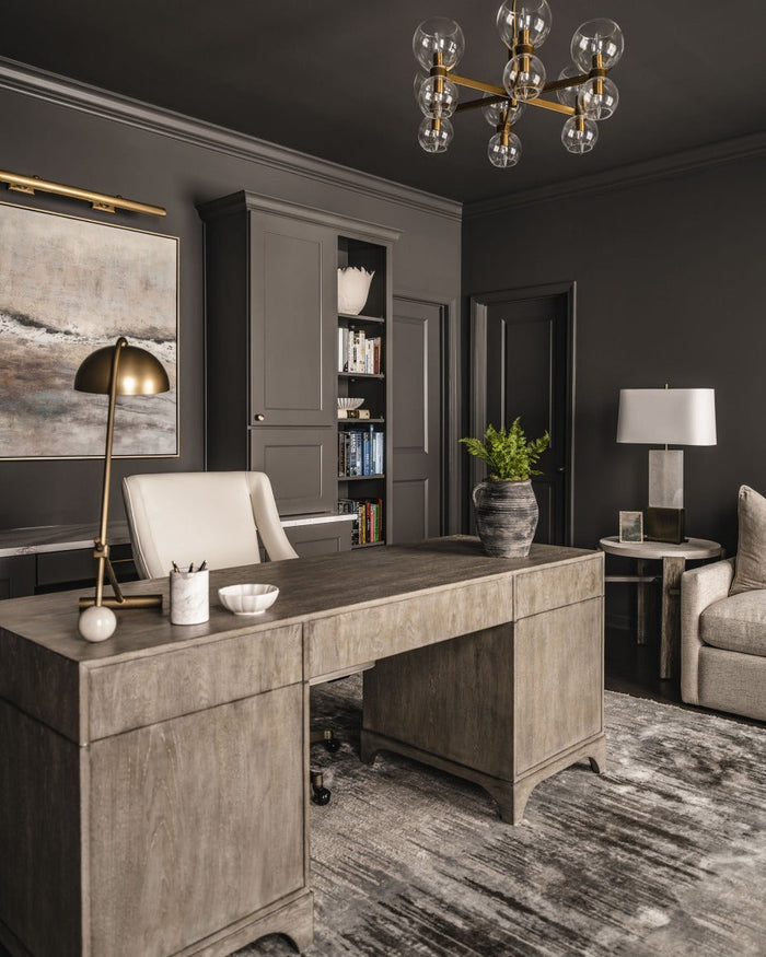 15 Grey Wall Office Design Ideas