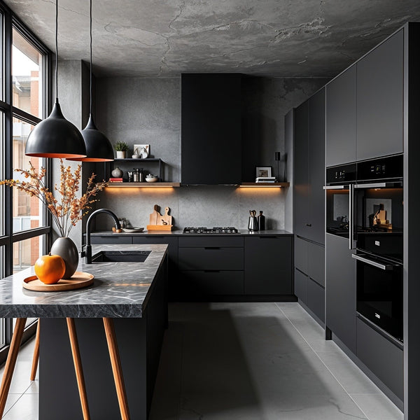 15 Black And Gray Kitchen Ideas for a Fresh Modern Refresh - Mockup Hunt