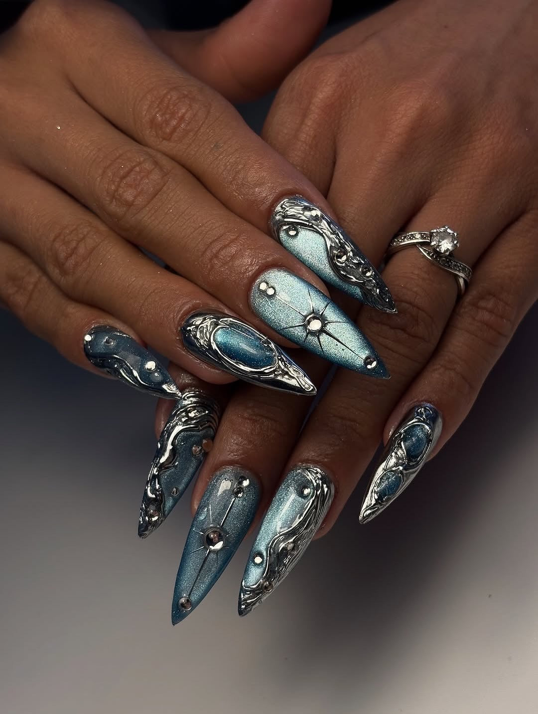 15 Luxury Nail Ideas With Gems You’ll Love