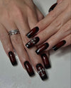 15 Must-See Dark Coffin Nail Ideas for Baddies