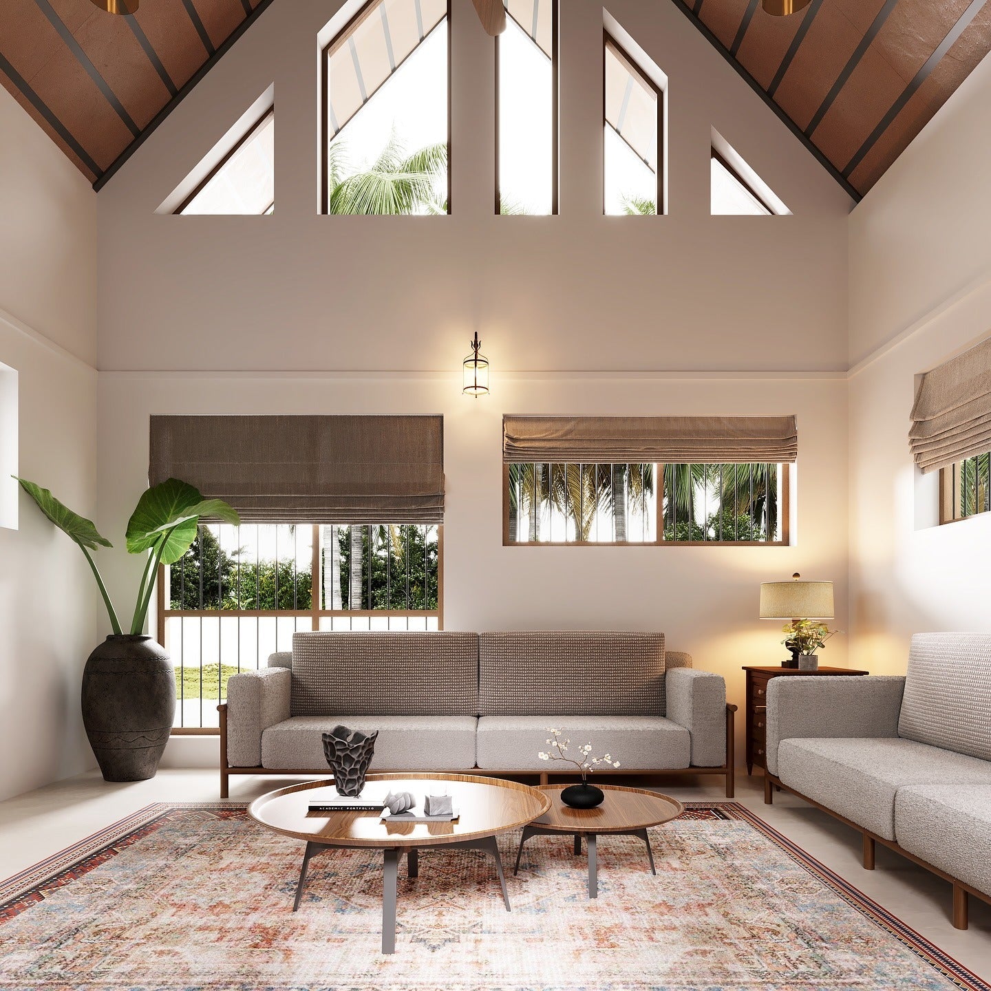 15 High Ceiling Living Room Ideas You’ll Love