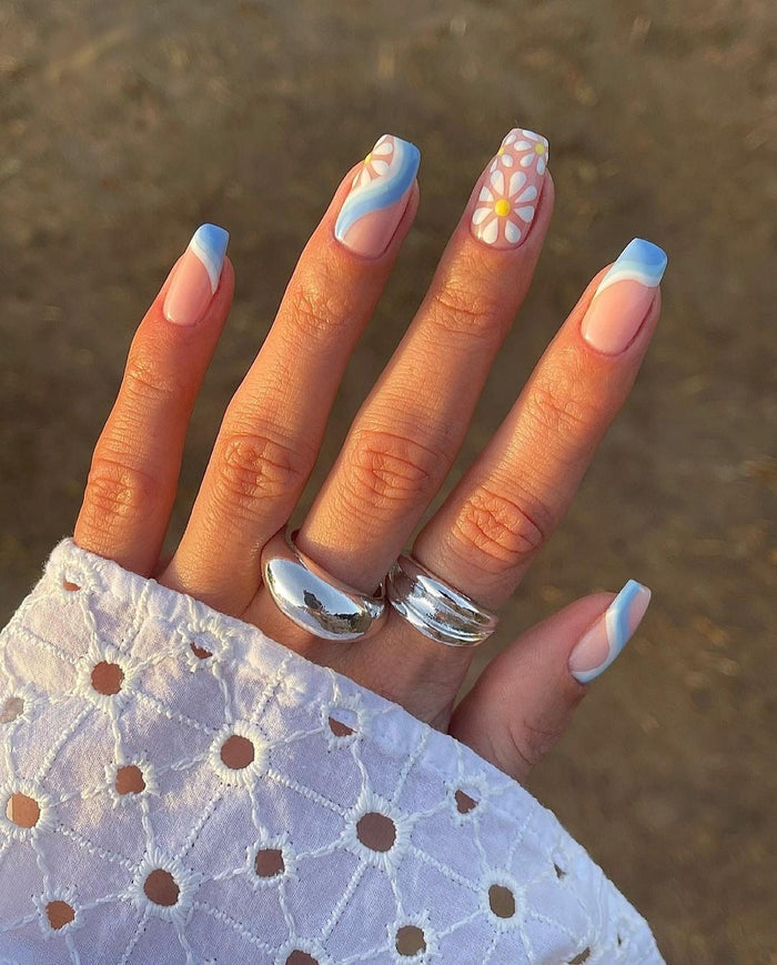 15 Small Coffin Nail Designs That Slay