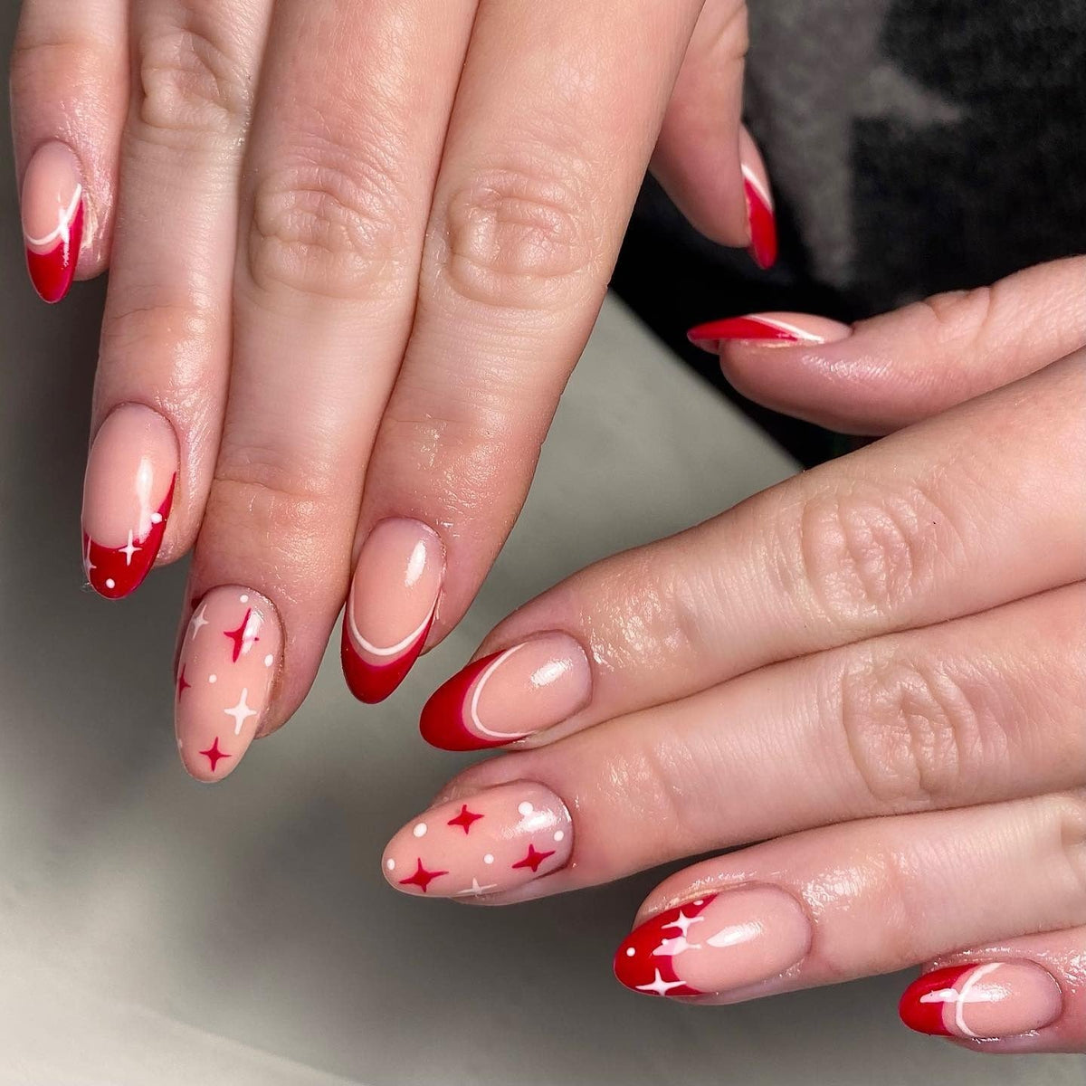 15 Stunning Red And White Nail Ideas You’ll Love ❤️