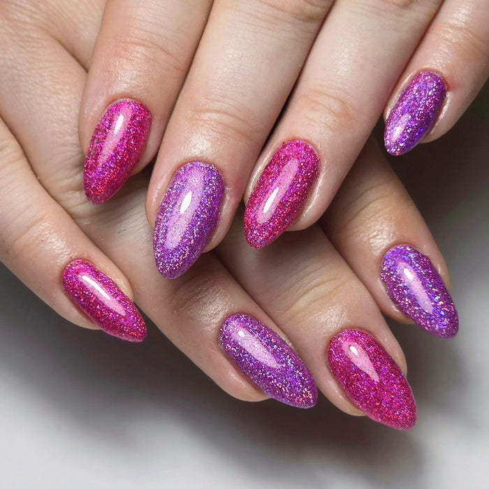 15 Stunning Purple Pink Nail Ideas