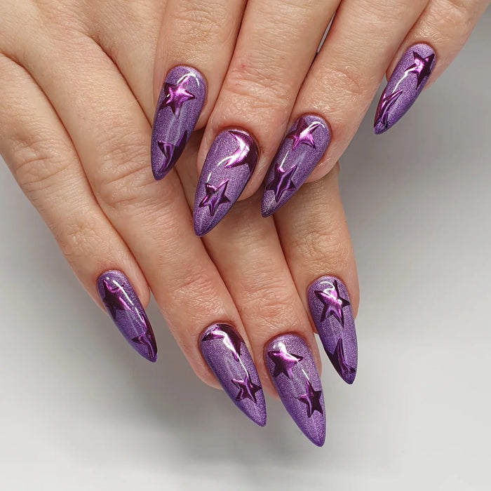 15 Cute Purple Nail Ideas You'll Save