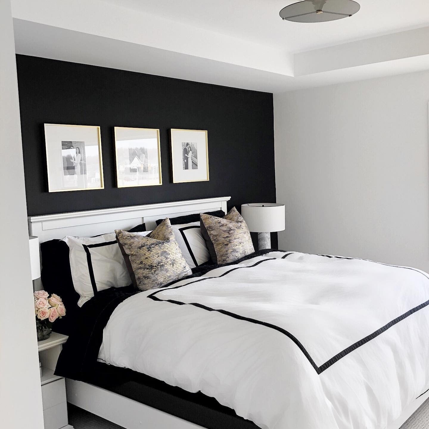 15 Chic Bedroom Ideas With Black Walls