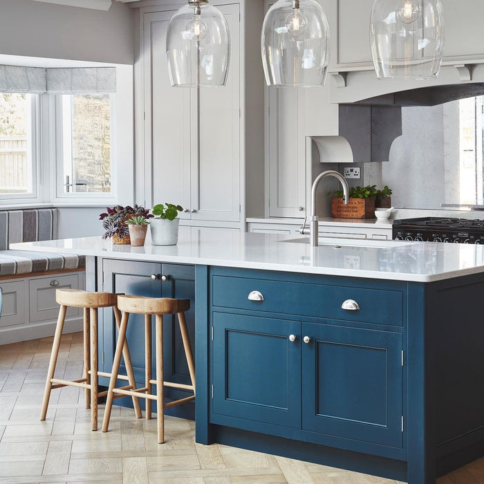 15 Stunning Blue And Grey Kitchen Ideas