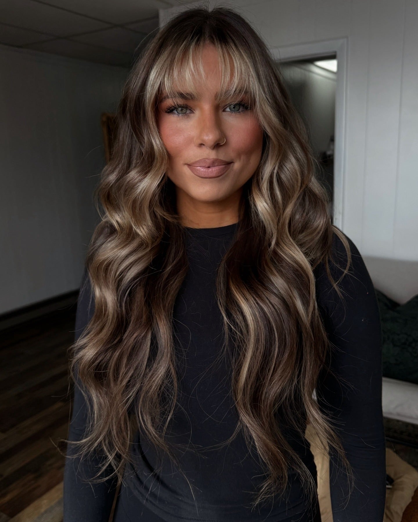 20 Wavy Hair with Bangs You’ll Love