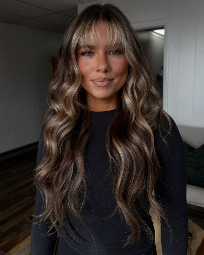 20 Wavy Hair with Bangs You’ll Love
