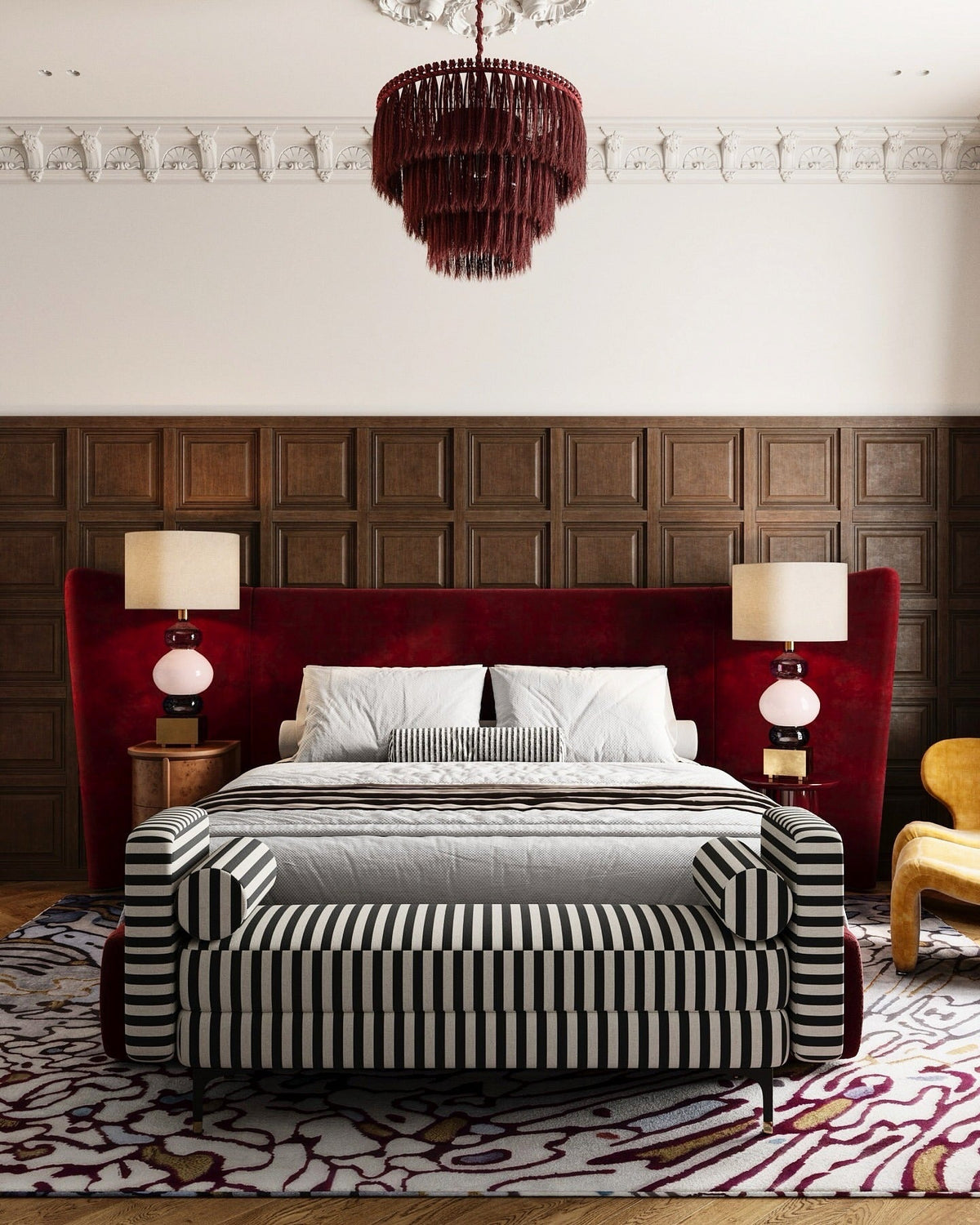 15 Chic Black And Red Bedroom Ideas