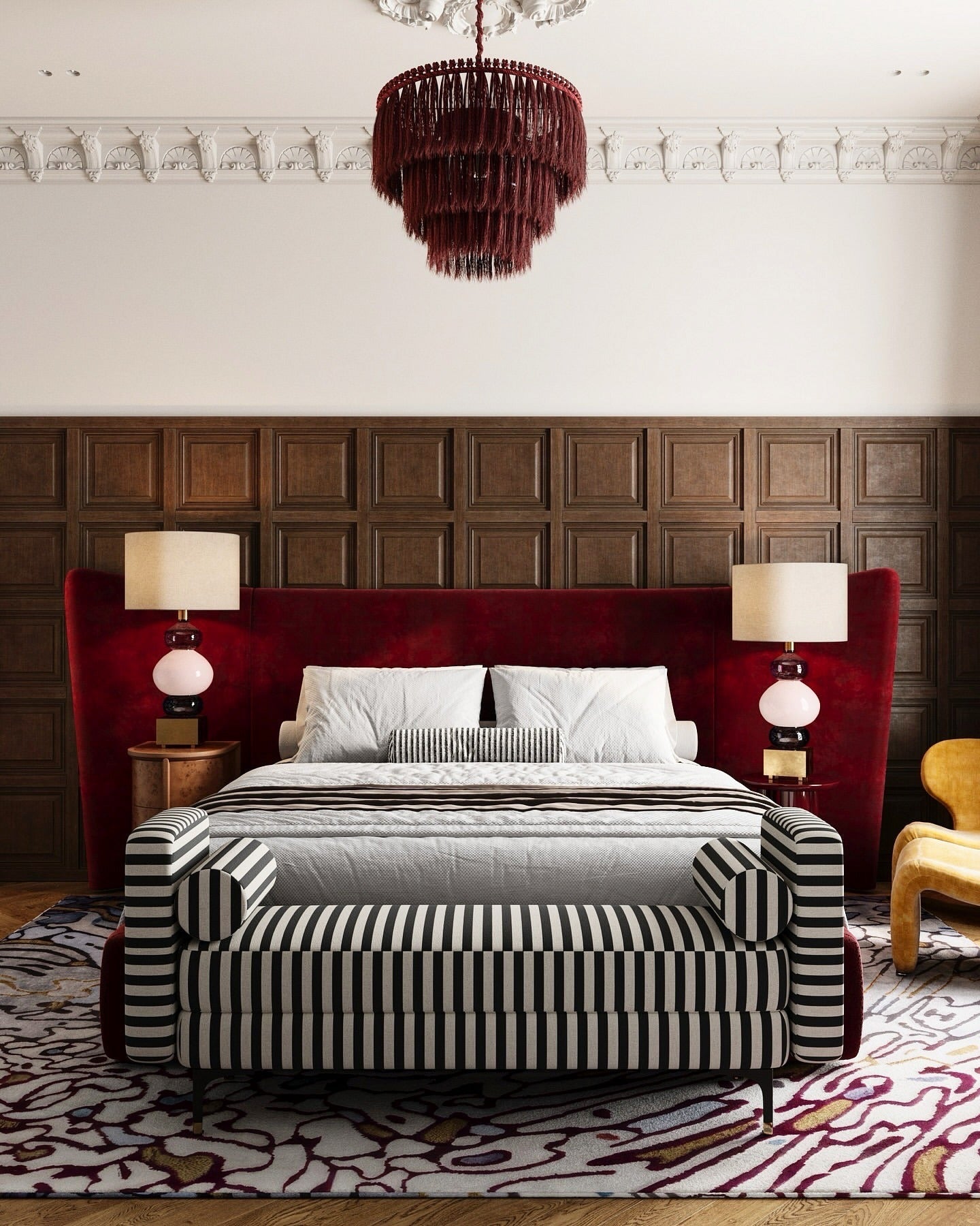 15 Chic Black And Red Bedroom Ideas