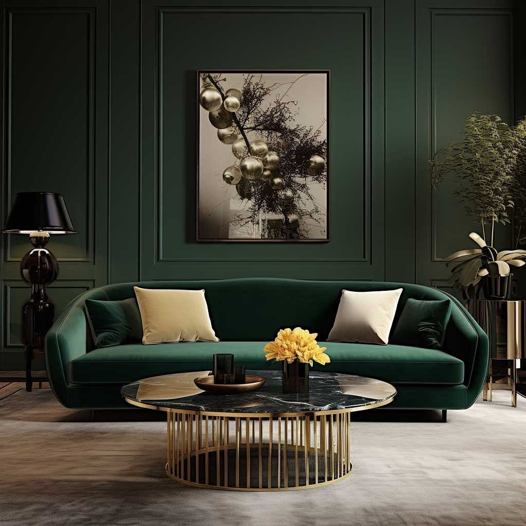 15 Emerald Green Living Room Ideas for a Stylish Home - Mockup Hunt