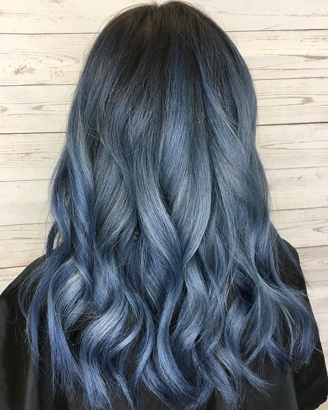 15 Smoky Blue Hair Color Looks to Try