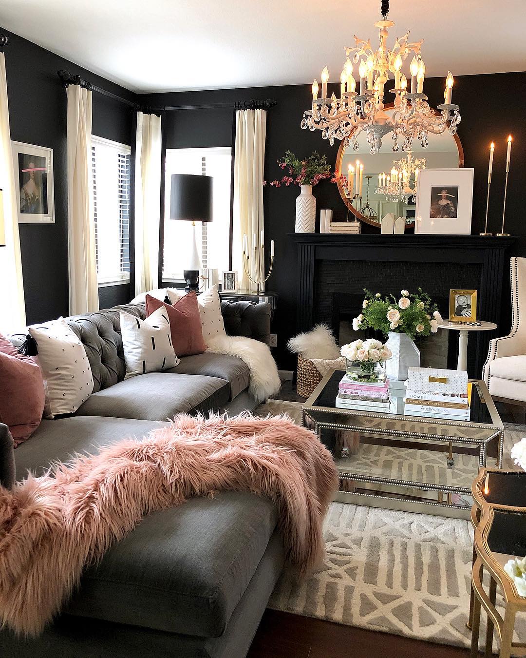 22 Pink and Gray Living Room Ideas for Dreamy Spaces